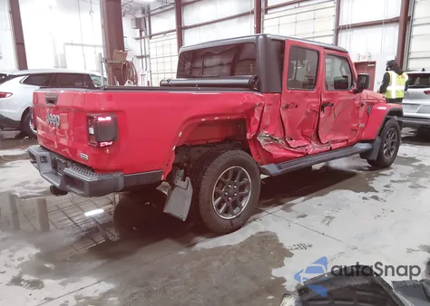 2020 Jeep Gladiator Overland 4X4 z USA, uszkodzony, nr VIN 1C6HJTFG7LL176964
